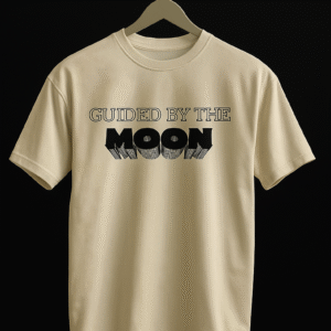 Guided by the Moon – T-shirt Design​